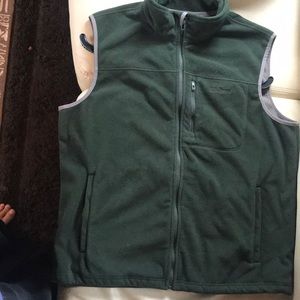 LL Bean men’s large fleece vest